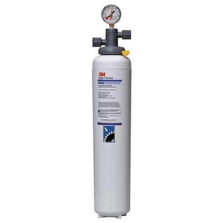 3M Filtration Water Filter System, 1/2 In NPT, 5 gpm 5616404