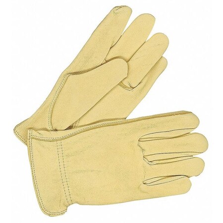 Bdg Leather Gloves, Deerskin, M, Tan, PR 20-1-365-M