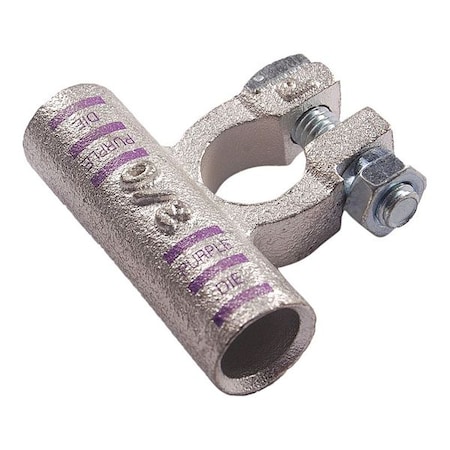 Westward Battery Terminal Flag, 3/0 ga., Purple, PK5 23PC94