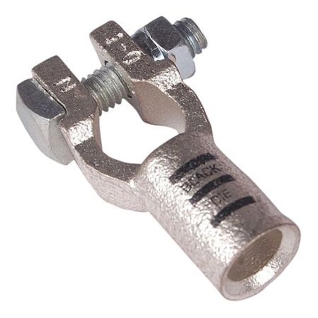 Westward Straight Battery Terminal, 1/0 ga, Blk, PK5 23PC77