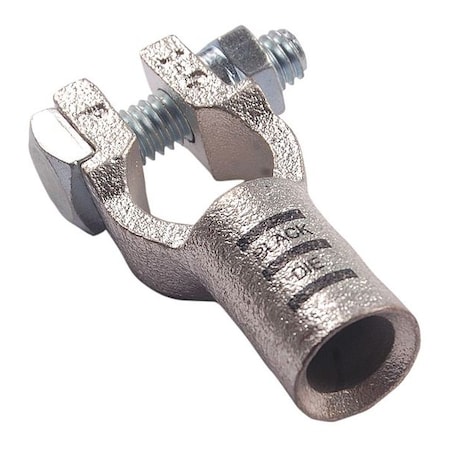 Westward Straight Battery Terminal, 1/0 ga, Blk, PK5 23PC78