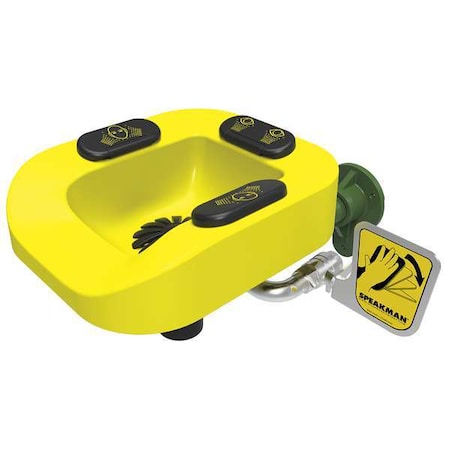 Speakman Eye/Face Wash Station, Wall Mounted, 8.25 H., 14.94 W SE-1000