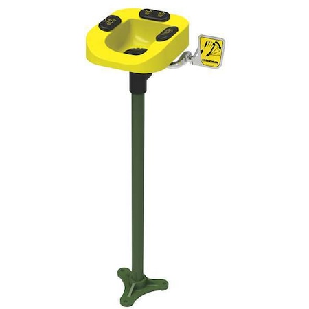 Speakman Eye/Face Wash Station, Floor Mounted, 41.63 H., 14.94 W SE-1100
