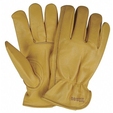 KINCO Leather Drivers Gloves, Cowhide, Tan, L, PR 98-2-L