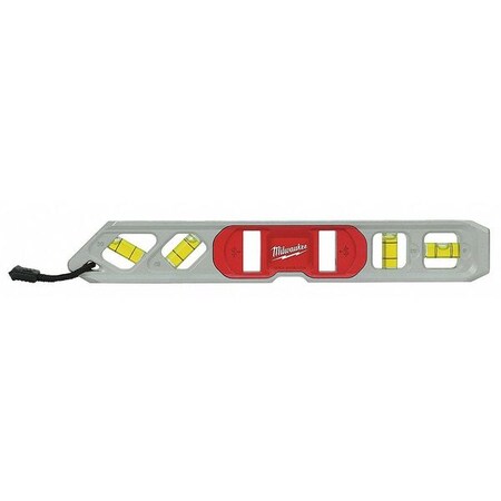 Milwaukee Tool Torpedo Level, 10 In, 4 Vials 48-22-5009