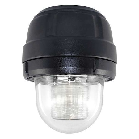 Federal Signal Warning Light, Clear, Strobe Tube, 24V DC, 80 FPM, 8 13/16 in Dia., Pendant 27XST-024C-MOD