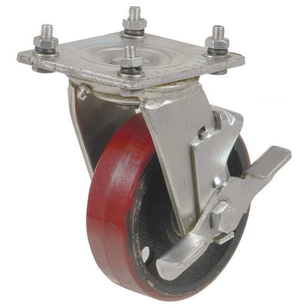 Vestil Caster Swivel w/Brake 16-132-809