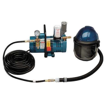 Allegro Industries Supplied Air System, 15 psi, 1Helmet 9247-01