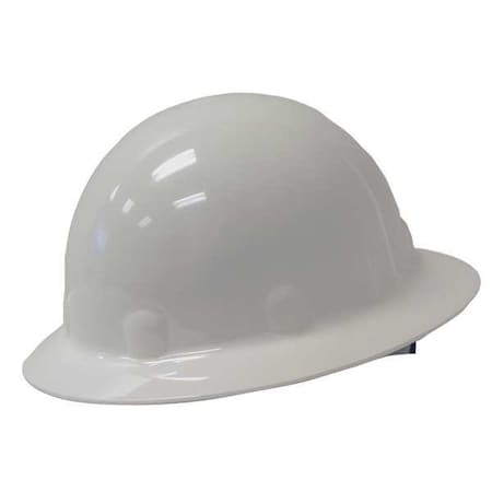 Fibre-Metal By Honeywell Hard Hat, Super Eight E1, Thermoplastic, 8 Point Swing Ratchet, Type 1, Class E, White E1SW01A000