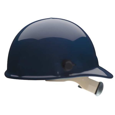 Fibre-Metal By Honeywell Hard Hat, Super Eight E2, Thermoplastic, 8 Point Ratchet, Type 1, Class G, Dark Blue E2QRW75A000