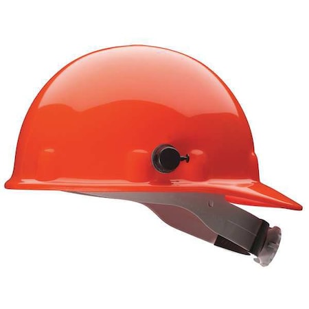 Fibre-Metal By Honeywell Hard Hat, Super Eight E2, Thermoplastic, 8 Point Ratchet, Type 1, Class G, Orange E2QRW03A000