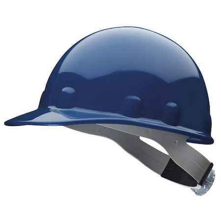 Fibre-Metal By Honeywell Hard Hat, Super Eight E2, Thermoplastic, 8 Point Ratchet, Type 1, Class E, Dark Blue E2RW75A000