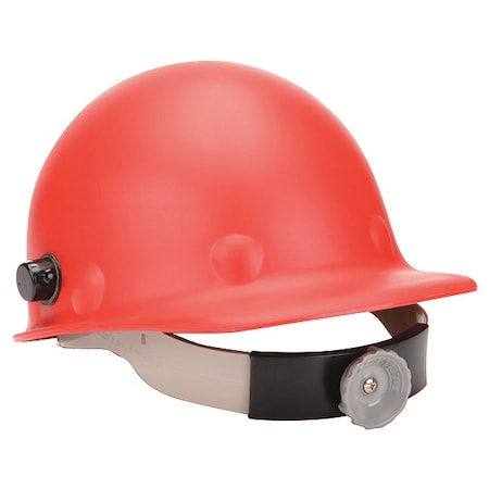 Fibre-Metal By Honeywell Hard Hat, Roughneck P2A, Fiberglass, 8 Point Ratchet, Type 1, Class G, Red P2AQRW15A000