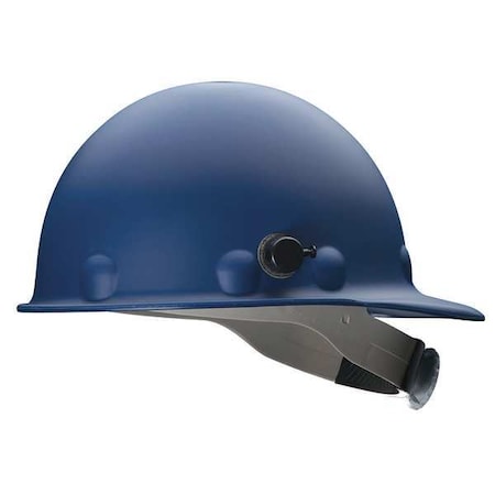 Fibre-Metal By Honeywell Hard Hat, Roughneck P2A, Fiberglass, 8 Point Ratchet, Type 1, Class G, Blue P2AQRW71A000