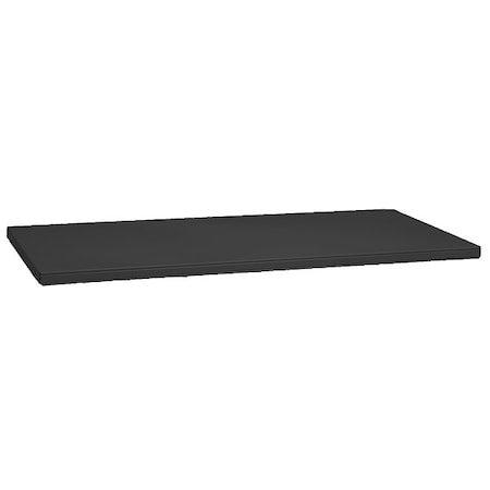 Tennsco Shelf, Black 48 In x 24 In 307-BLK