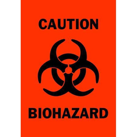 Brady Safety Sign, 14 in H, 10 in W, Rectangle, English, 43358 43358