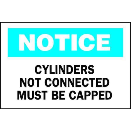 Brady Safety Sign, 7 in H, 10 in W, Polyester, Rectangle, English, 85533 85533