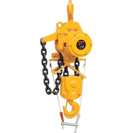 Harrington Air Chain Hoist, 12000 lb. Cap., 15 ft. TCR6000C2-15