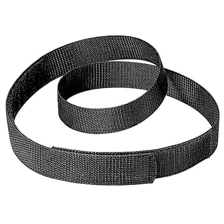 Uncle Mikes Duty Belt, Nylon, Black, M, Hook-and-Loop 88061