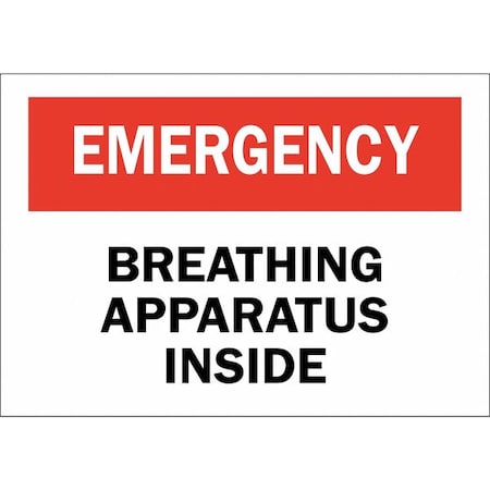 Brady First Aid Sign, 7 in Height, 10 in Width, Plastic, Rectangle, English 22656