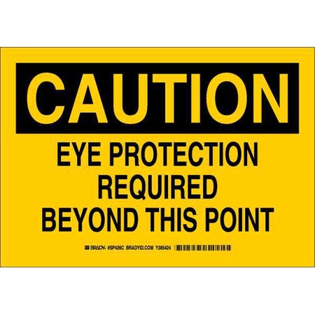 Brady Prinz B401 10X14 BLK/YEL, SP426C SP426C