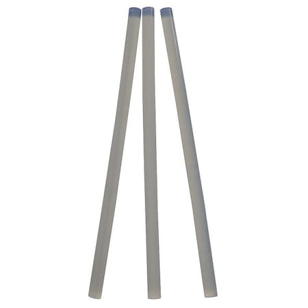 Westward Instant Adhesive, Clear, 29/64 in Dia, 10 in L, 30 to 60 sec Begins to Harden, 12 PK 23X754
