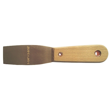 Westward Putty Knife, Flex, 1-1/4", Beryllium Copper 23X825