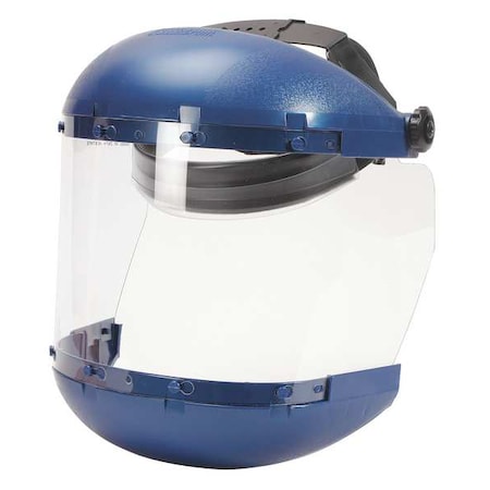 SELLSTROM Ratchet Faceshield Assembly, Uncoated, Clear Visor, Includes Chin Guard and Ratchet Headgear S38110