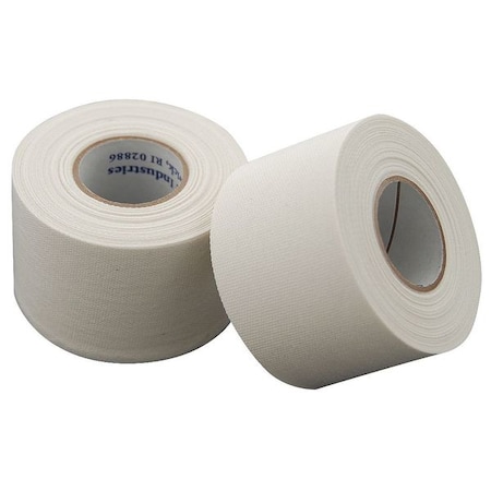 Medsource Athletic Tape, 10yd, 2"W, White, PK72 MS-15520