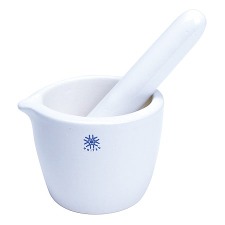 United Mortar and Pestle, Porcelain, Glzd, 1150C JMD070