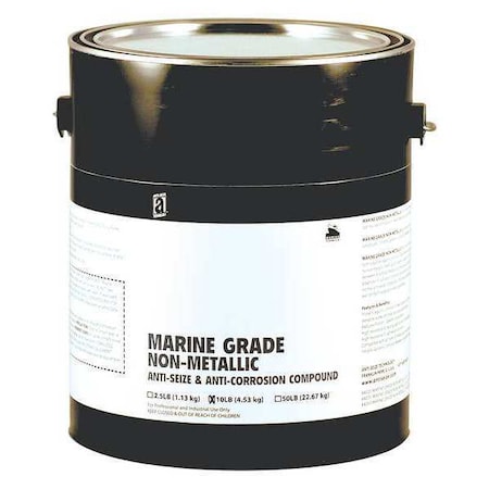 Anti-Seize Technology Anti Seize, Non-Metallic, 10 lb, Can 44035