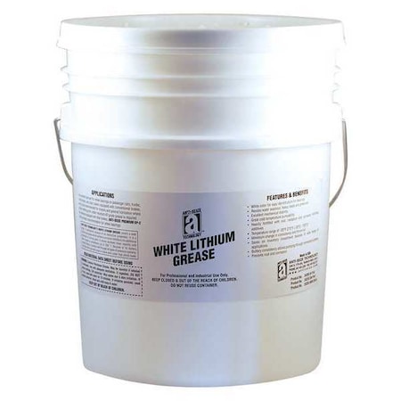 Anti-Seize Technology 35 lb., Pail, Mineral, White 24235