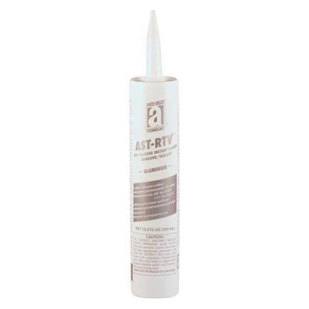 Anti-Seize Technology Waterproof RTV Gasket Maker, 10.3 oz, Silver, Temp Range -75 to 450 Degrees F 27109