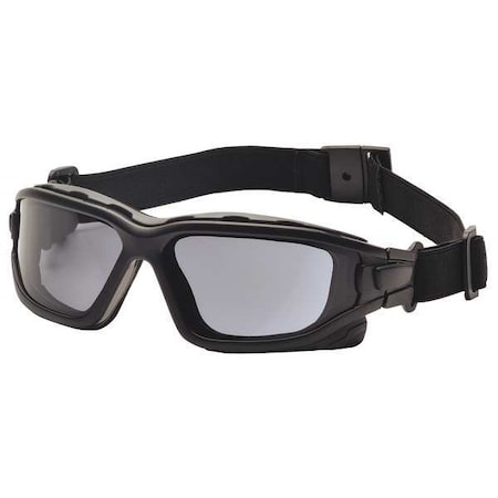 PYRAMEX Safety Goggles, Gray Anti-Fog, Anti-Static, Scratch-Resistant Lens, I-Force Series SB7020SDT