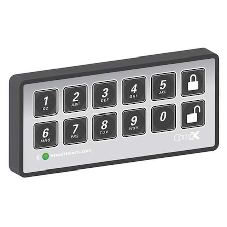 Compx National Access Control Keypad, Plastic TP-150-G