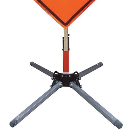 Eastern Metal Signs And Safety Sign Stand, Steel, Fiberglass 669-C-201-S-DDSH
