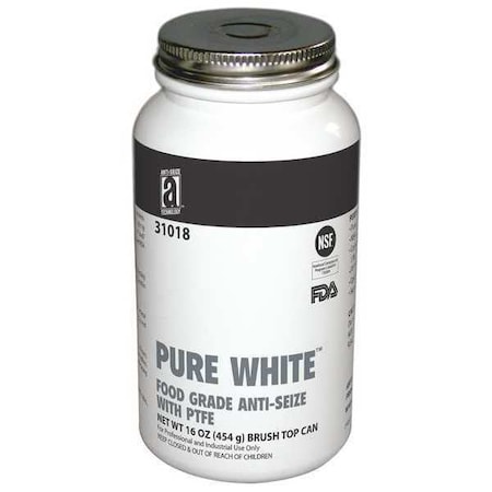 Anti-Seize Technology Anti Seize, Food, 16 oz, Brush Top Can 31018