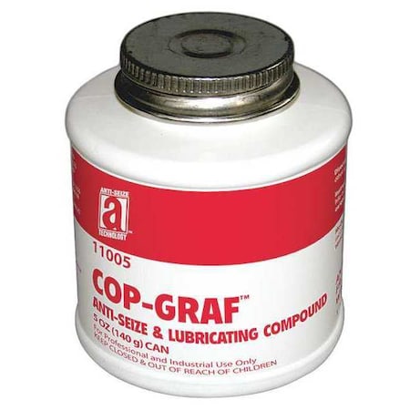 Anti-Seize Technology Anti Seize, Copper, 5 oz, Brush Top, Can 11005
