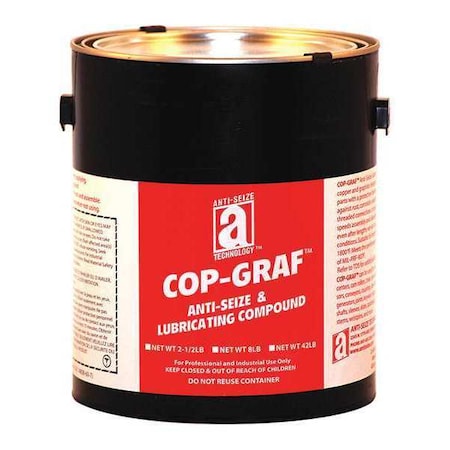 Anti-Seize Technology Anti Seize, Copper, 8 lb, Pail, Copper 11030