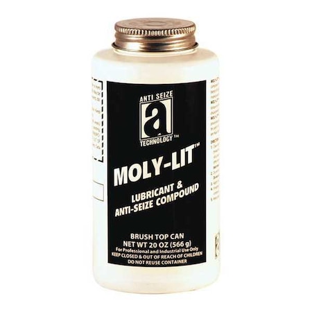 Anti-Seize Technology Anti Seize, Moly Paste, 20oz, Brush Top Can 12018