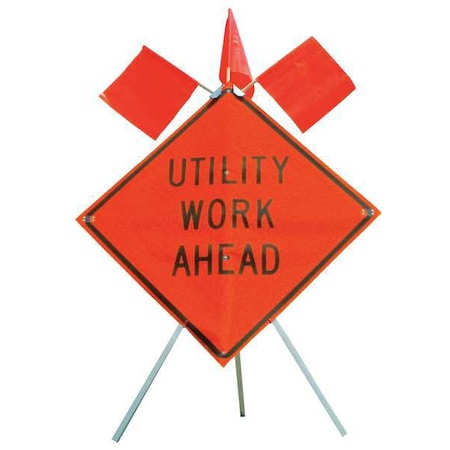 Eastern Metal Signs And Safety Sign Stand, Material Steel 669-E-352