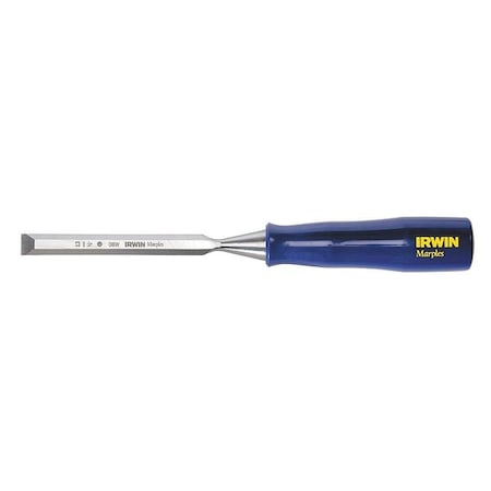 Irwin Wood Chisel, 1/2 x 4-1/2 In, Blue M44412N