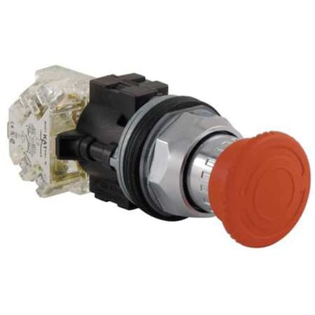 Schneider Electric Emergency Stop Push Button, 30 mm, SPDT, Red 9001KR16H13