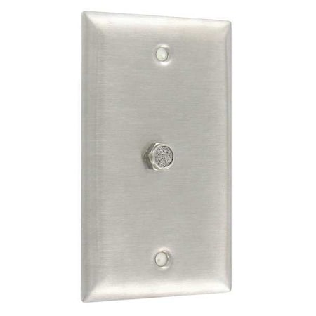 Dwyer Instruments SS Wall Plate, Static Pressure Pickup A-417A