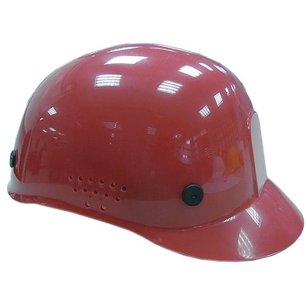 Condor Bump Cap, Baseball, Polyethylene, Pinlock Suspension, Red, Fits Hat Size 6-1/2 to 7-1/2 23Z351