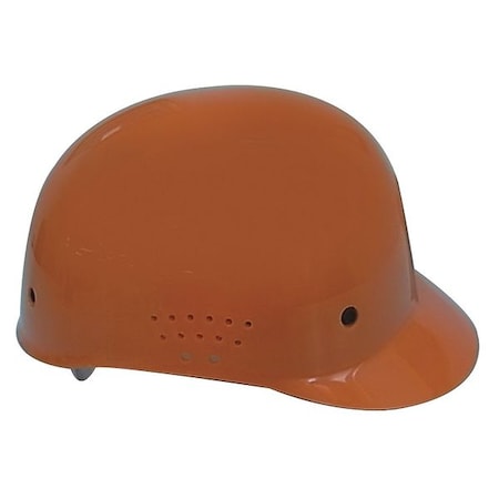 Condor Bump Cap, Baseball, Polyethylene, Pinlock Suspension, Orange, Fits Hat Size 6-1/2 to 7-1/2 23Z352