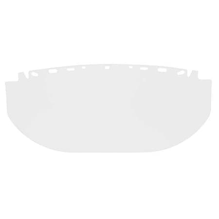 Bullard Visor, Clear Visor, Polyethylene, Uncoated Lens, clear WS60TM