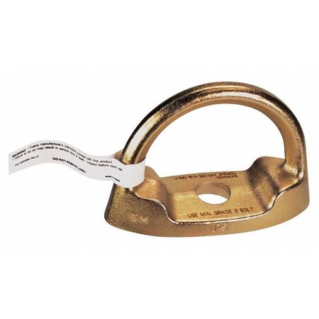 Msa Safety Roof Anchor Connector, 3 In. W, 4 In. D 10003213