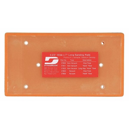 Dynabrade Dynabug, Disc Pad, 3-2/3"X 7" 57851