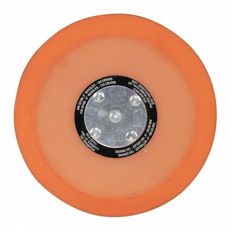 Dynabrade Non-Vacuum, Disc Pad, Vinyl Face, 6" 56187